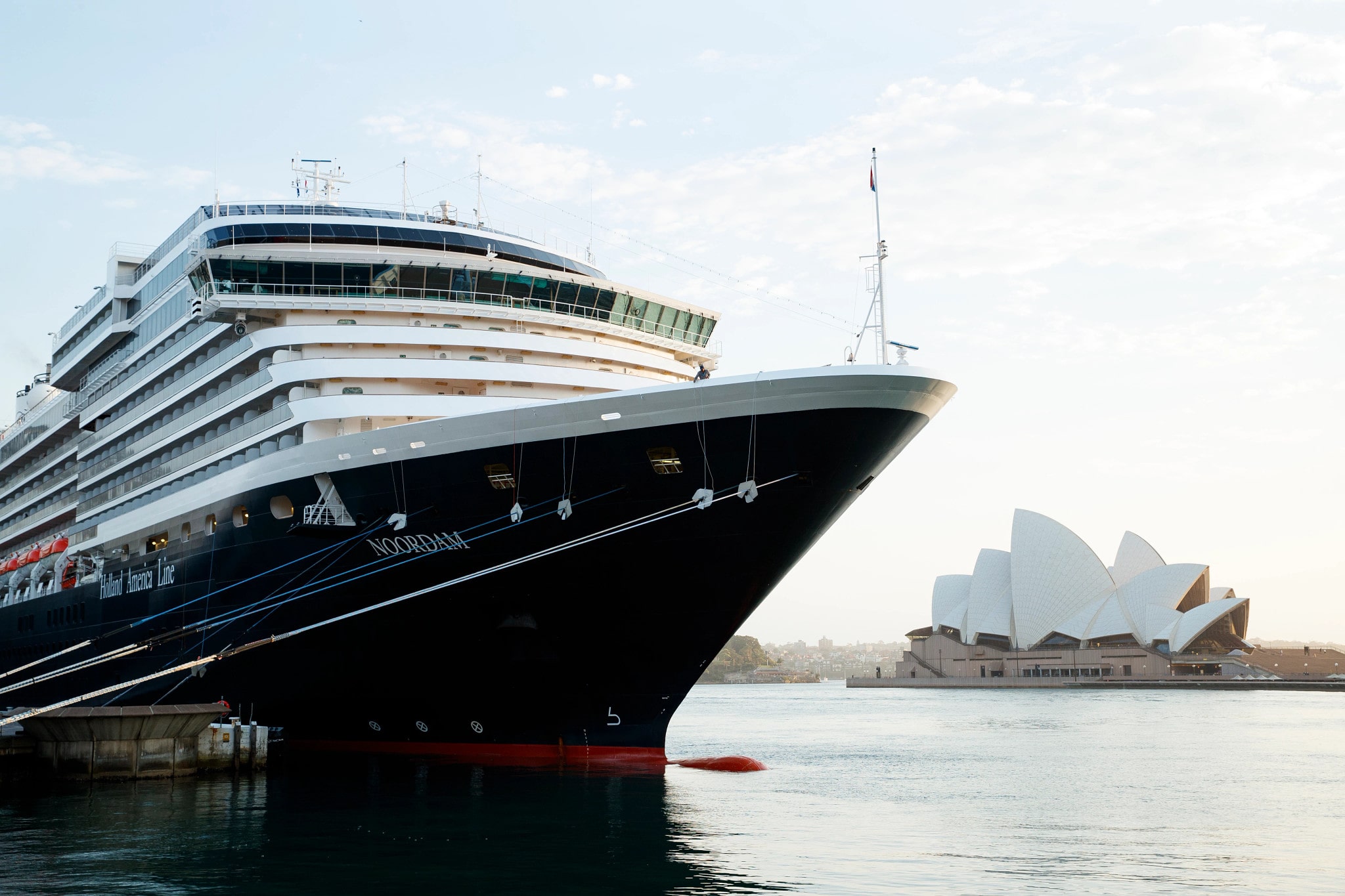 Noordam in Sydney Harbor (1) min